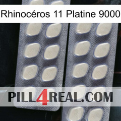 Rhinocéros 11 Platine 9000 07
